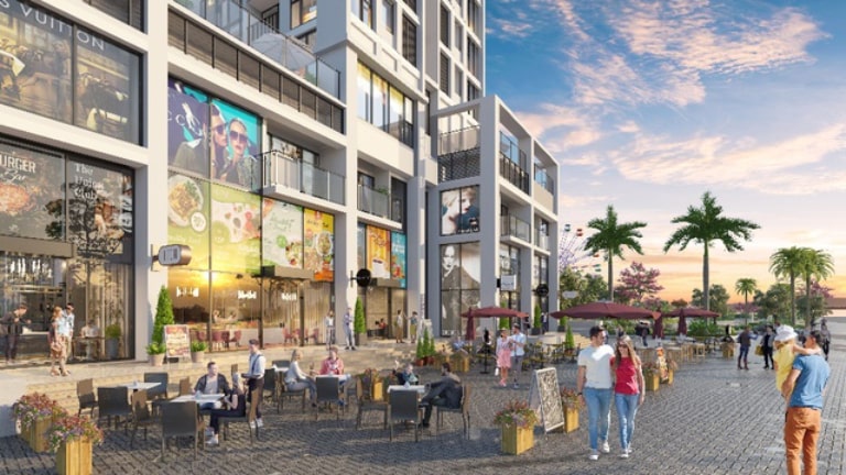 shophouse khối đế