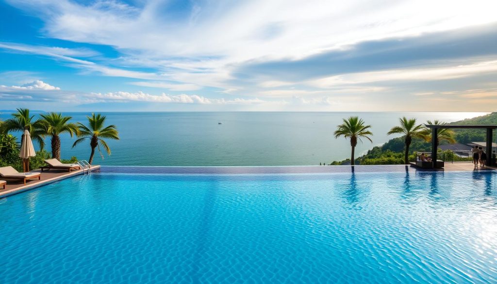 Bể bơi vô cực tại Newtown Diamond Đà Nẵng Bể bơi vô cực tại Newtown Diamond Đà Nẵng