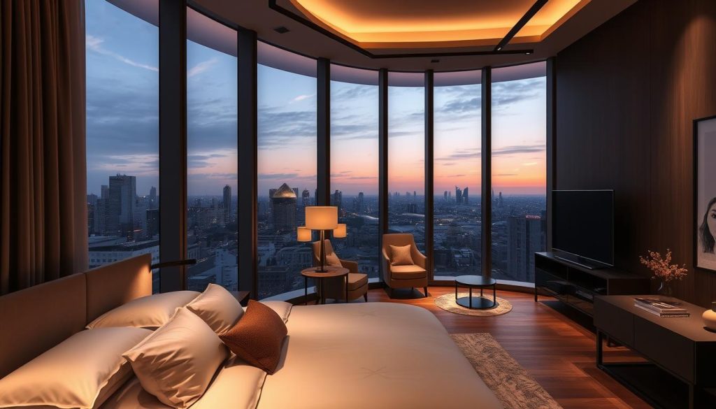 Phòng ngủ master căn hộ mẫu tại Newtown Diamond Đà Nẵng Phòng ngủ master căn hộ mẫu tại Newtown Diamond Đà Nẵng