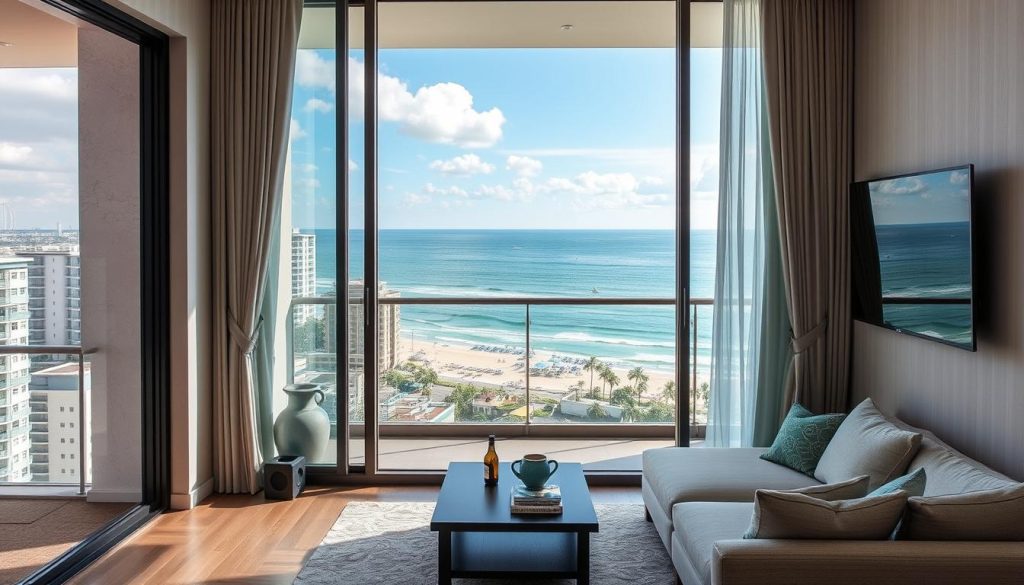 Tầm nhìn ra biển từ căn hộ Times Square Mỹ Khê Đà Nẵng Tầm nhìn ra biển từ căn hộ Times Square Mỹ Khê Đà Nẵng